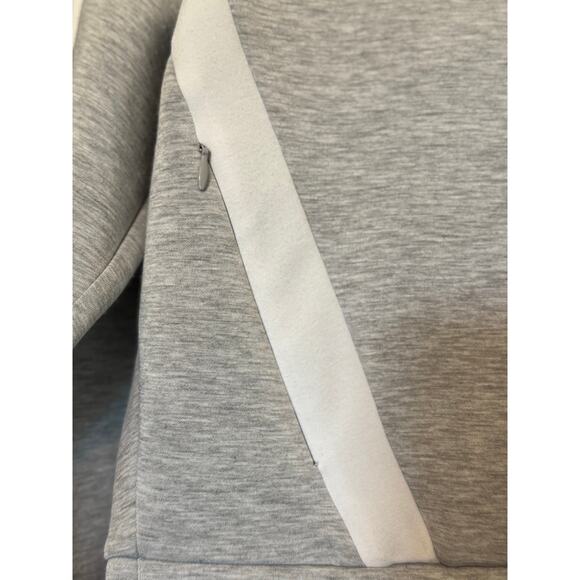 SPANX AirEssentials® Striped Track Jacket gray size small - Picture 5 of 14